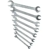 BRÜDER MANNESMANN Steeksleutelset 8 dlg 6-22 mm (Hobby) - 110-8