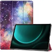 IMoshion Design Trifold Bookcase voor de Samsung Galaxy Tab S10 Plus / Tab S9 FE Plus / Tab S9 Plus - Space