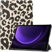 IMoshion Design Trifold Bookcase voor de Samsung Galaxy Tab S9 11.0 inch / S10 Lite / S10 FE / S9 FE 10.9 inch - Leopard
