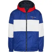 Tommy Hilfiger Kleurblokjas met capuchon Dm0dm10625