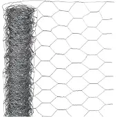 Nature gaas zeshoekig 1x10 m 40 mm gegalvaniseerd staal