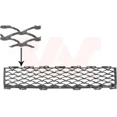 VAN WEZEL 1614590 Ventilatiegrille, bumper