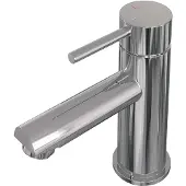 Brauer Wastafelmengkraan chrome edition coldstart opbouw laag ronde hendel chroom