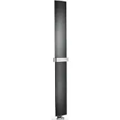 Sapho Designradiator Othello 30x189 Cm Mat Zwart