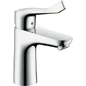 Hansgrohe Focus wastafelkraan waterbesparend met verlengde greep chroom