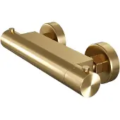 Brauer Douchekraan gold edition opbouw thermostatisch geborsteld goud