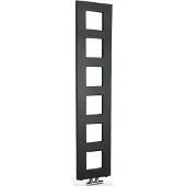 Sapho Block badkamerradiator 280x1330 mm, zwart mat