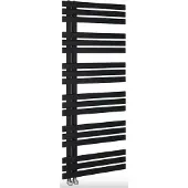 Sapho Designradiator silvana recht 60x150 cm 771w mat zwart