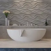 Ideavit Ligbad vrijstaand solidellipse 180x88x55 cm solid surface mat wit