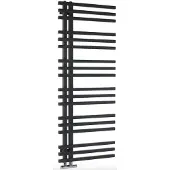 Sapho Sophina radiator mat zwart 60x121.5cm 642W