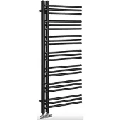 Sapho Handdoekradiator dorlion recht 50x120 cm mat zwart