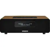 Sangean DDR-36, cabinet radio, BT, USB lader, DAB+, bruin