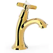 Tres Specificaties wastafelkraan clasic 1 waterleiding of voormengsysteem goud