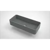 Arcqua Opbouw Waskom Case Rechthoek 60x26 cm Mat Grijs