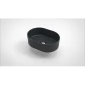 Arcqua Opbouw Waskom Case Ovaal 40x28 cm Mat Antraciet