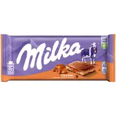 Mondelez Chocolade Reep Karamel - Doos 23 x 100g - Chocoladerepen en Tabletten - Cadeautjes voor vrouwen werjaardag - Voorraad