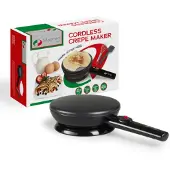 Magnani - Crêpesmaker - Pannenkoekenmaker - Anti-aanbaklaag - Inclusief Spatel, Garde en Bord - Pannenkoekenpan - Elektrisch - 800 W