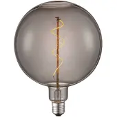 LUCANDE LED lamp E27 Ø 18cm 4W 1800K smoke