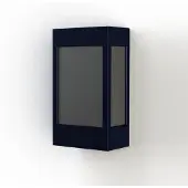 Roger Pradier Brick² Model 1 Wandlamp Steel blue | Black PMMA