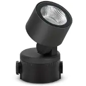 Lombardo Noa Vloer Spot Draaibaar Grey Anthracite | Diff. | 2700 K IP66