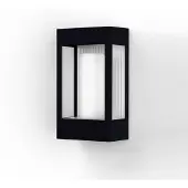 Roger Pradier Brick² Model 1 Wandlamp Velvet Black | Clear glass