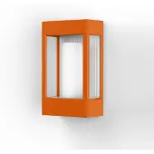 Roger Pradier Brick² Model 1 Wandlamp Pure orange | Clear glass