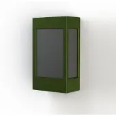 Roger Pradier Brick² Model 1 Wandlamp Fern Green | Black PMMA