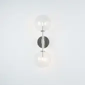 Schwung Dawn Dual Wandlamp Polished Nickel