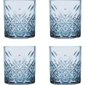 Pasabahce Waterglas Timeless 35.5 cl Blauw 4 stuks