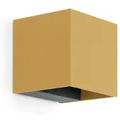 Lombardo Dodo 100 Wandlamp Gold|Dark Grey | 2700K IP54 Lichtbron Inbegrepen