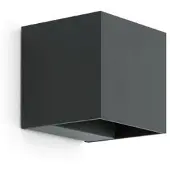Lombardo Dodo 100 Wandlamp Dark grey | 2700K IP54 Lichtbron Inbegrepen