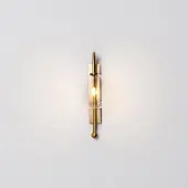 Schwung Naples Wandlamp Lacquered Burnished Brass