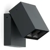 Lombardo Kura Reg X2 Buiten Wandlamp 28° | Dark grey | 2700 K IP65