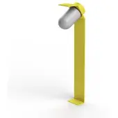 Roger Pradier Sherlock Sokkellamp Clear Glass | Sulfur yellow