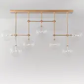 Schwung Soap Hanglamp B7-LG | Lacquered Burnished Brass
