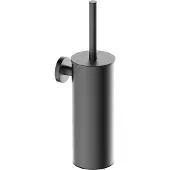 Wiesbaden Alonzo toiletborstel met houder gunmetal