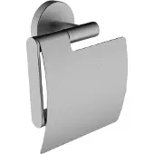 Wiesbaden Toiletrolhouder Alonzo Met Klep Geborsteld RVS