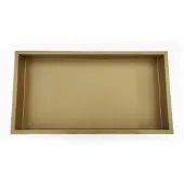 Boss & Wessing BWS Inbouwnis | 30x60x7cm |RVS Goud