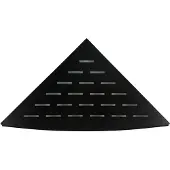 Wiesbaden InWall hoekplanchet 29 x 29 cm mat zwart