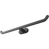 Boss & Wessing Dubbele Toiletrolhouder BWS Hakoda Mat Zwart