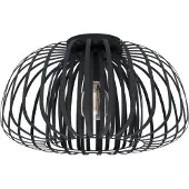 Eglo Zwarte plafondlamp Encinitos 1 Ø 45cm - 1x E27