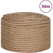 vidaXL Touw 50 m lang 10 mm dik jute