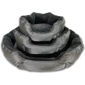 Santorini Dark Grey L 90 x 70 x cm hondenmand