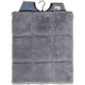 Wicotex bidetmat 50 x 60 cm ruit grijs |