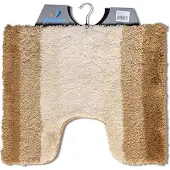 Wicotex toiletmat regenboog beige wit 50 x 60 cm |