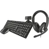 Trust Qoby 4-in-1 Home Office Set - Qwerty