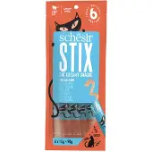 Schesir 12x Kattensnack Stix Zalm 6 x 15 gr