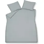 Vandyck Dekbedovertrek Washed Cotton Pearl Blue Katoen-240 x 200 / 220 cm | Lits-Jumeaux