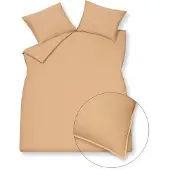 Vandyck Washed Cotton Dekbedovertrek Apricot Blush - 200 x 200/220 cm