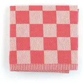 Bunzlau Castle Block theedoek 65x65 Red